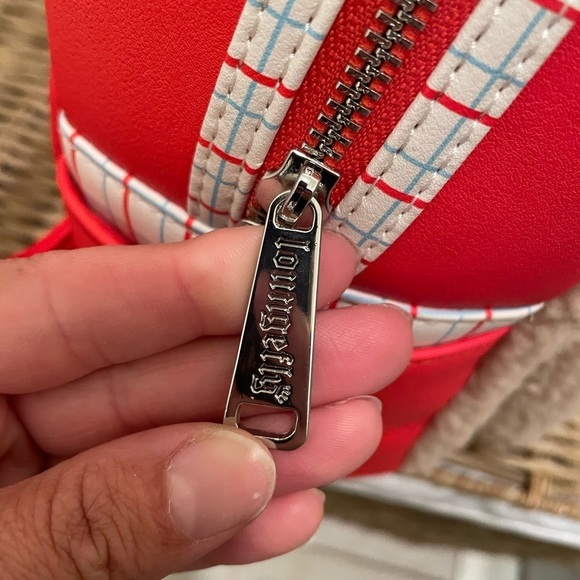 NWT Marvel Loungefly Sherpa Mini Backpack Spider-Man​​​​​ - Picture 9 of 9